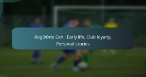 Rogério Ceni: Early life, Club loyalty, Personal stories
